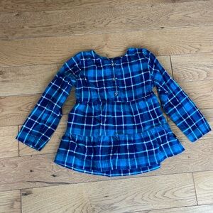 Hanna Andersson plaid top size 4